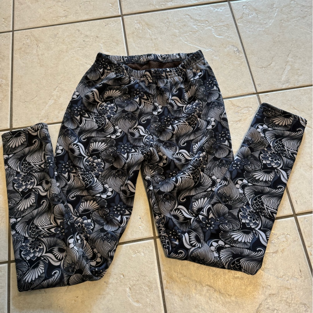 Just Cozy fuzzy fleece lining leggings